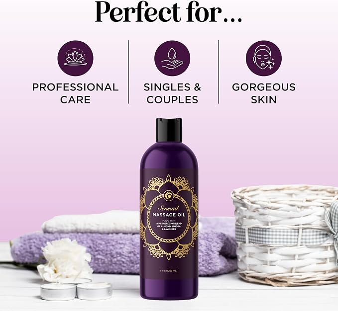 Aromatherapy Sensual Massage Oil - Image 7