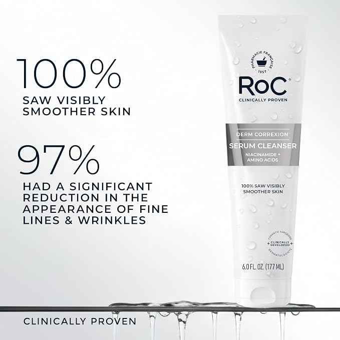 RoC Retinol Correxion Deep Wrinkle Serum Facial Cleanser - Image 5