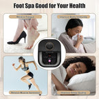 Foot Spa Bath Massager with Heat, Temperature Control, Remote Control, - Image 9