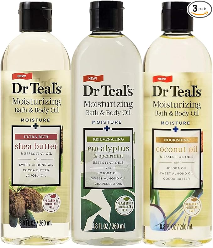 Dr. Teals Bath & Body Oil Variety Gift Set by DrTeals