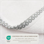 White/Green Bath Towel Set - Image 4