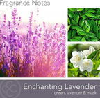 Carolina Enchanting Lavender Scented Candle, 16 oz Wellness Relaxing - Image 2