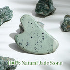 rosenice Gua Sha Facial Tools Guasha Tool Gua Sha Jade Stone - Image 2
