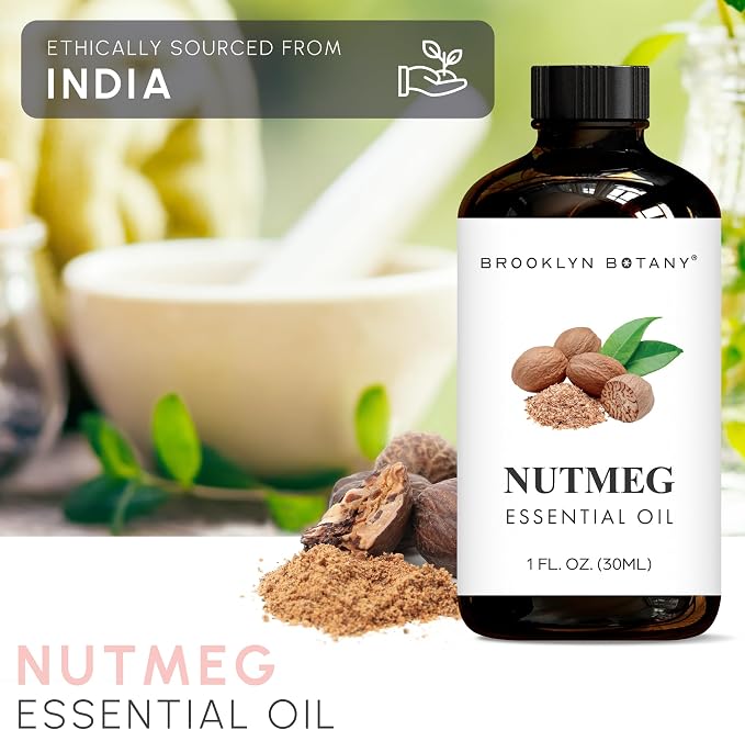 Brooklyn Botany Nutmeg Essential Oil - Image 4