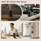 URPOWER Waterless Essential Oil Diffuser: No Water Needed Battery Operated - Image 7