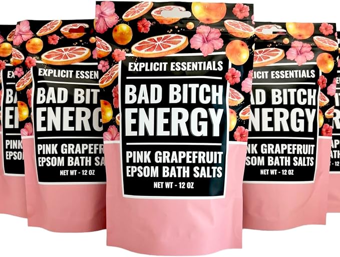 Explicit Essentials Bath Salts for Women, 12oz Tropical Refresher Epsom Salts - Image 4