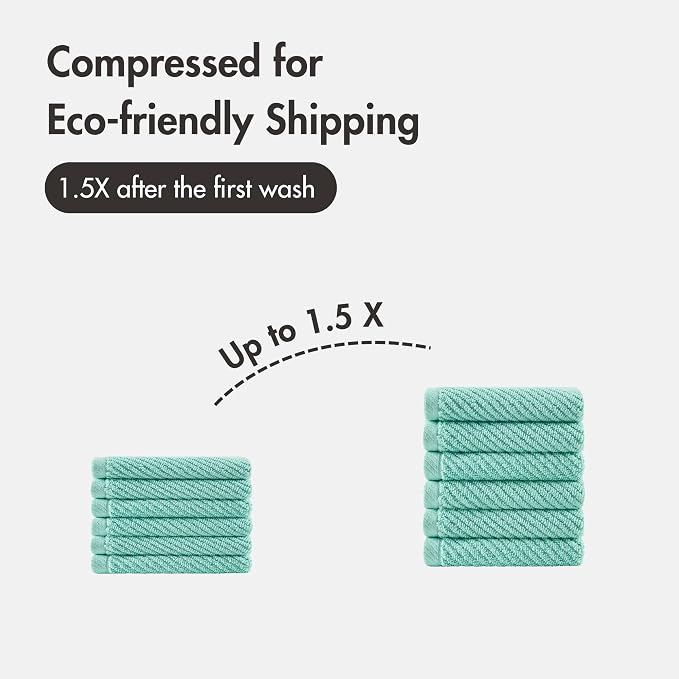 Madison Park 6-Piece Towel Washcloths Set - Image 10