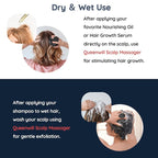 Electric Handheld Hair Massager, Cordless Hair Scalp Massager Portable Head - Image 4