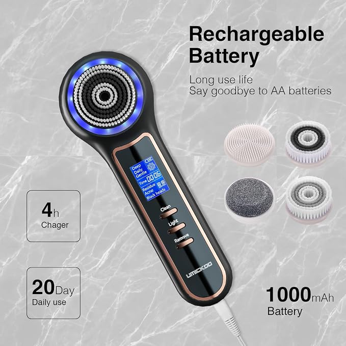UMICKOO Electric Facial Cleansing Brush - Image 8