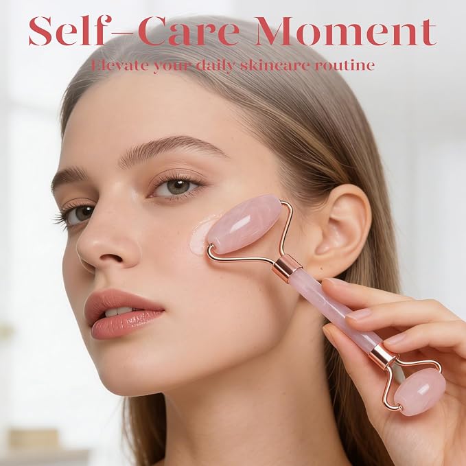 BAIMEI IcyMe Jade Roller & Gua Sha, Face Roller Redness Reducing Skin Care Tools - Image 6