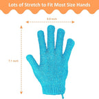 30 Pcs Exfoliating Gloves for Shower, 15 Colors Body Exfoliator Glove - Image 3
