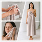 REDKISS Ultra Soft Bath Towels Set of 6 Large 35"x70" | 100% Microfiber - Image 7