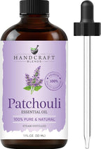 Handcraft Blends Patchouli Essential Oil – 1 Fl Oz – 100% Pure and Natural – by HandcraftBlends