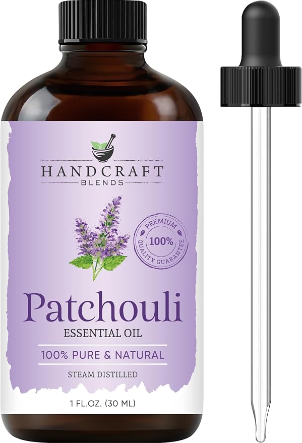 Handcraft Blends Patchouli Essential Oil – 1 Fl Oz – 100% Pure and Natural – by HandcraftBlends