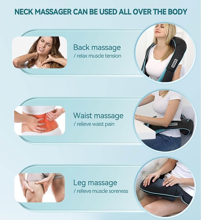 Mo Cuishle Shiatsu Neck and Shoulder Massager - Image 6