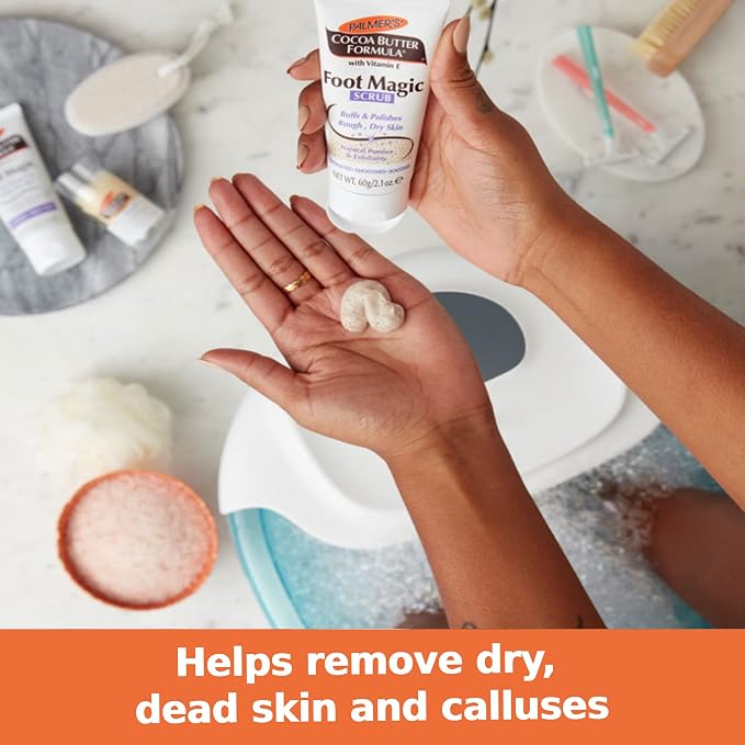 Palmer's Cocoa Butter Formula Foot Magic Exfoliating Foot Scrub - Image 4