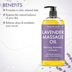 MAJESTIC PURE Lavender Massage Oil - Image 3