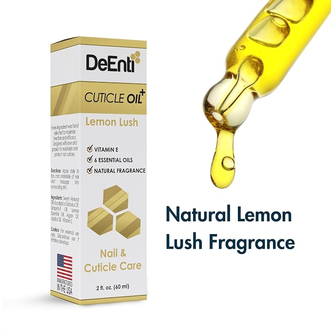 DeEnti Cuticles Maintenance Pack, Bundle Includes Citrus Scented Cuticle Remover - Image 5