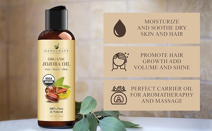 Handcraft Blends USDA Organic Jojoba Oil - Image 5