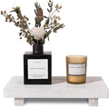 zoocatia Small Wood Tray Pedestal Stand Farmhouse Bathroom Decor Decorative by zoocatia