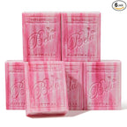 BELA Evening Jasmine Soap 3.3 OZ Pack of 6, Long Lasting French Triple Milled by BELAPURENATURALSOAPSANDODORELIMINATINGHOMEFRAGRANCES