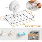 SUOXING 2 Pack Bar of Soap Holder - Image 3