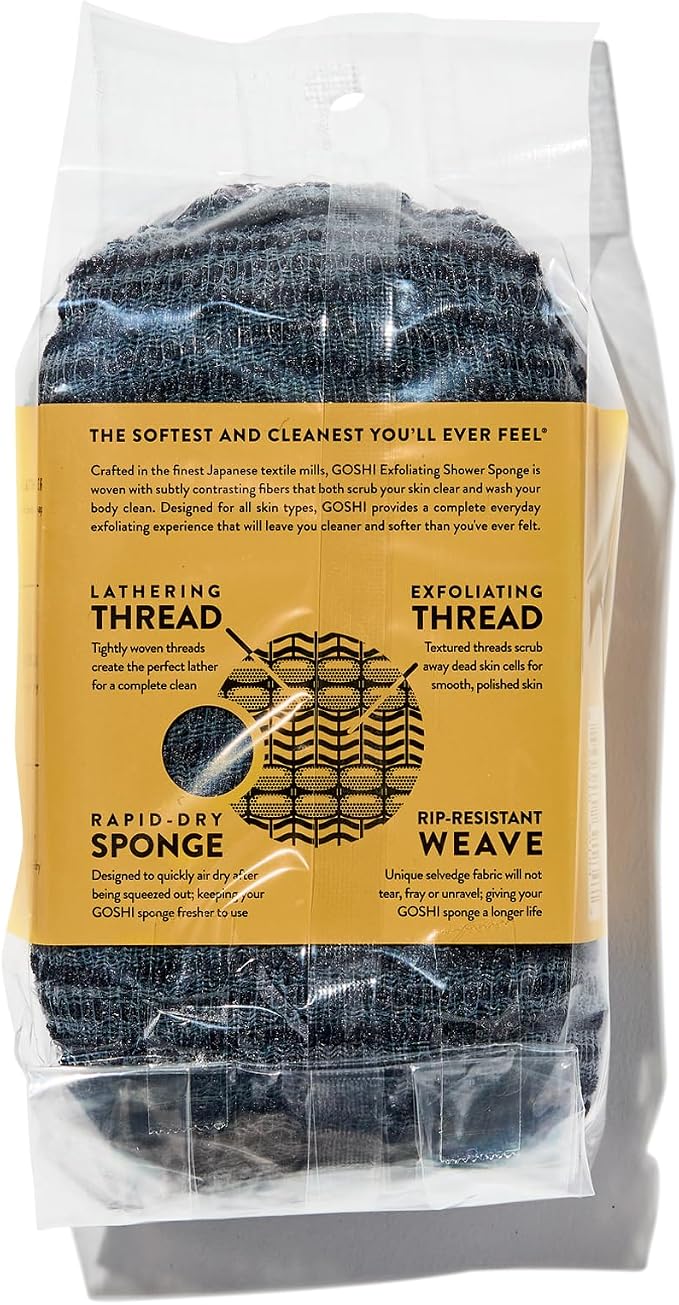 GOSHI Exfoliating Shower Sponge - Image 2