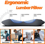 3 in 1 Lumbar Pillow，Smooth Triple Fusion Electric Back Massager - Image 4