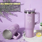Birthday Gifts for Women Self Care Get Well Soon Gifts, Lavender Relaxing Spa - Image 5
