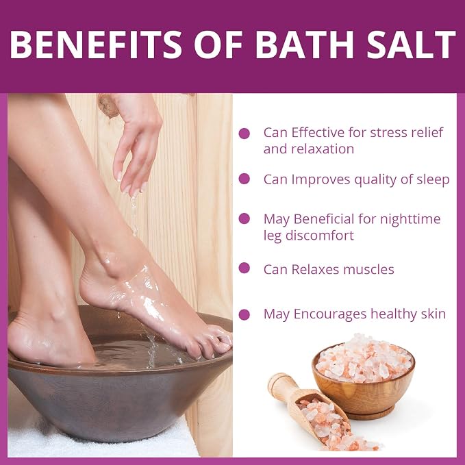 Natural Solution Himalayan Bath Salt Bag, Soften & Moisturize Your Skin - Image 2