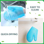 Karenhi 2 Pcs Honeycomb Exfoliating Glove Set Exfoliating Bath Mitt Honeycomb - Image 7