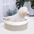 ABenkle Small Woven Basket, Cat & Dog Toys, Gift Box - Image 3