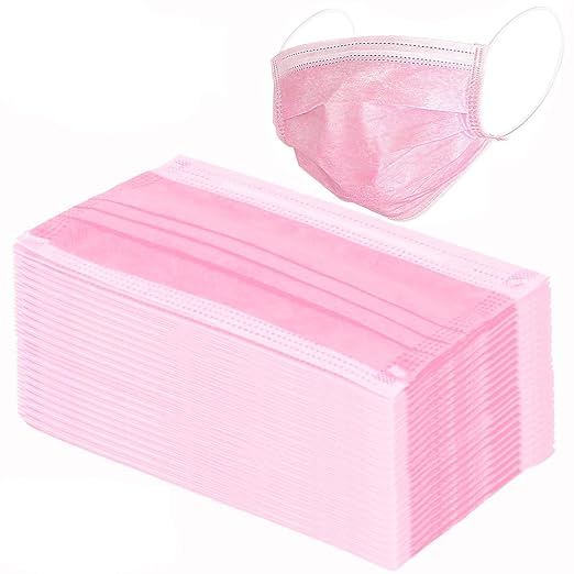 Wecolor 120 Pack Disposable Face Masks by Buynow