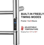 Heated Towel Racks for Bathroom, Wall Mounted Electric Towel Warmer Racks - Image 2