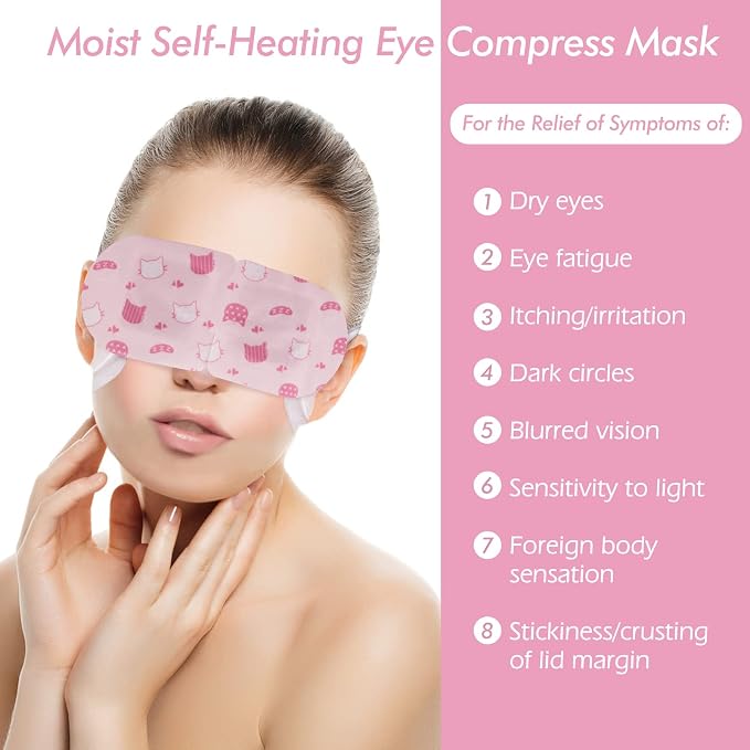 Jekeno Steam Eye Mask, 16 Packs Eye Masks - Image 3