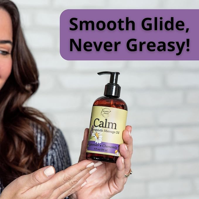 Calm Massage Oil for Massage Therapy - Image 3
