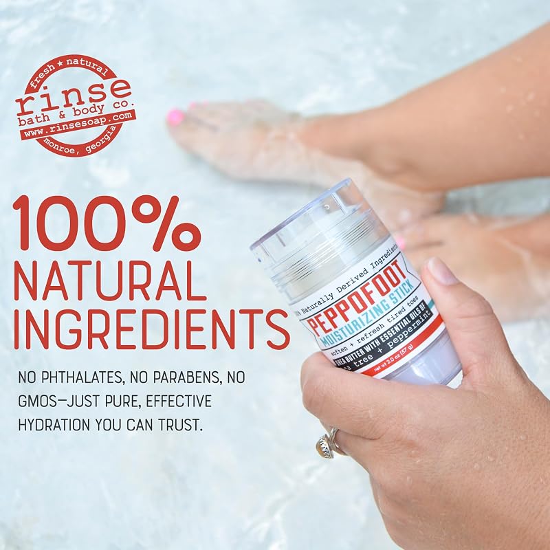 Rinse Bath & Body Peppofoot Heel Balm Stick - Image 4