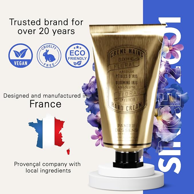 Panier des Sens – Iris Hand Cream – Moisturizing Hand Lotion - Image 4