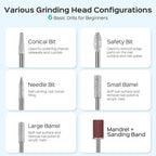 Cordless Electric Nail Drill File: COSLUS Nail Drill Machine - Image 8