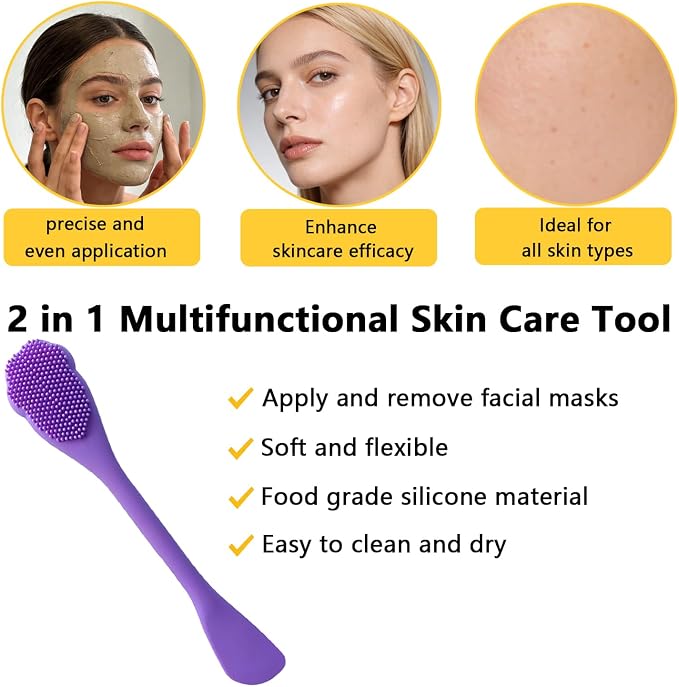 Silicone Face Mask Brush Face Scrubber Facial Cleansing Brush - Image 3