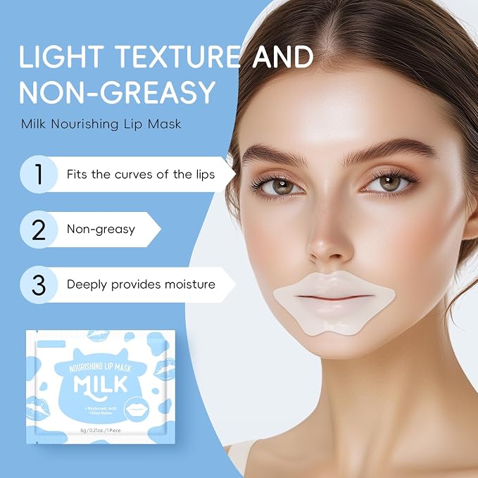 AKARY Milk Hydrating Lip Mask Gels - Image 3