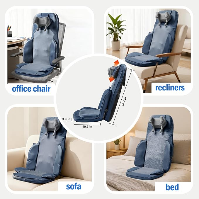 Shiatsu Massage Cushion for Neck and Back - Image 7
