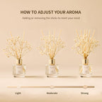 Airkeep Reed Diffuser Set of 3, Clean Linen Ocean Mist&Sea Salt Lavender - Image 7
