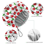 2 PCS Shower Cap Waterproof Double Layer Elastic Adjustable Reusable Hair Bath - Image 3