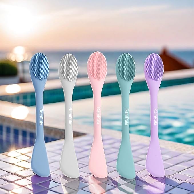 RamPula Silicone Facial Cleansing Brush Pores Cleaner, Remove Blackhead - Image 2