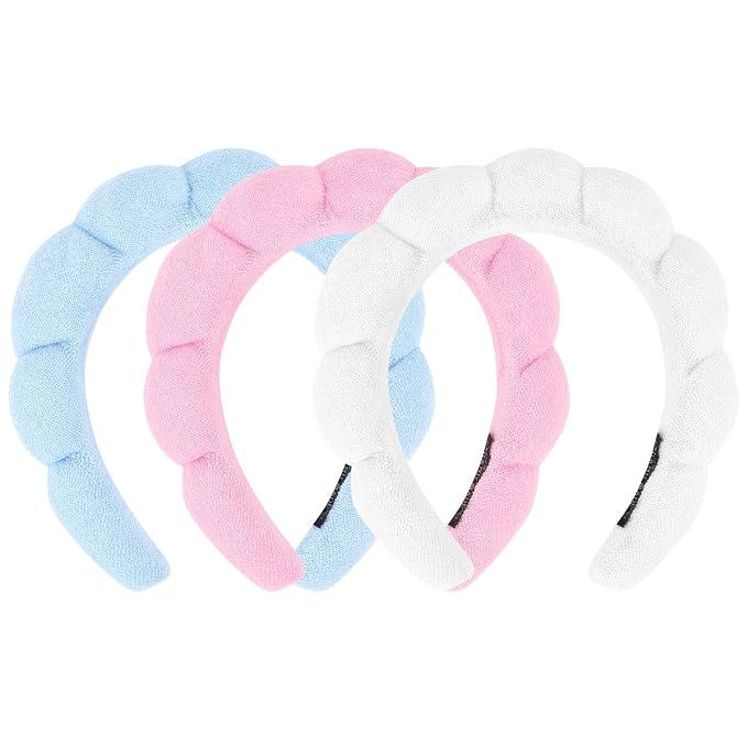 3 Pack Spa Headbands by ACO-UINT