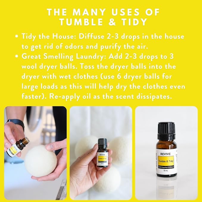 Tumble & Tidy Essential Oil Blend by Revive Essential Oils - Image 5