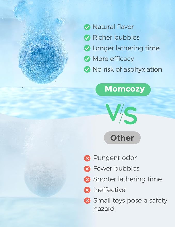 Momcozy 14-Pack Animal Bath Bombs - Image 4