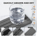 4PCS Fast Drying Diatomite Stone Soap Tray - Image 2