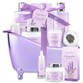 Mothers Day Gifts for Women, Lavender Bath and Body Gift Basket, Spa Kit for by SaintRoy